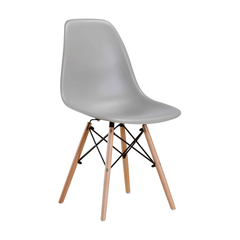 Silla Eames Grey base madera PC-016/GW
