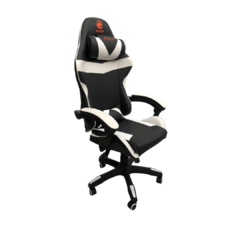 EGC227 Silla Gamer Black White E-DRA