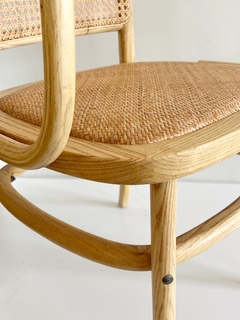 Silla Hoffman Natural c/Apoyabrazos - K671-2A/NT - tienda online