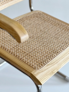 Silla Cesca Natural Con Apoya Brazos - CB-11A/NT - TRIBECA