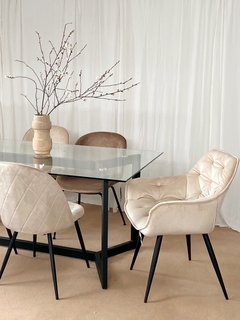 DC-210/BE Sillón Lucky Pana Beige