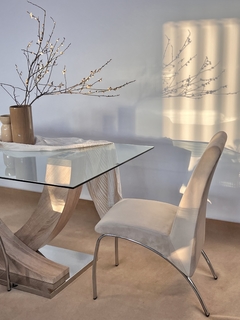 Silla Tilde Pana Beige - B2113/BET - comprar online