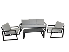 Set Bahia 3 cuerpos Gris Oscuro - JD1389/GO