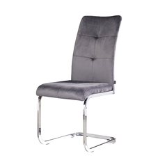 Silla Jenna Gris Oscuro Pana - DC899/GO-T