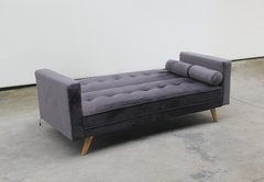 SOFÁ BED MARK GRIS OSCURO PANA MARK-UP/DG - comprar online