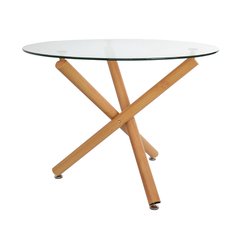 Mesa redonda Evan Base Natural - DT417/NT