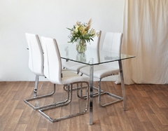 MESA MUMBAI CROMO 160 - RT160/LCR - comprar online
