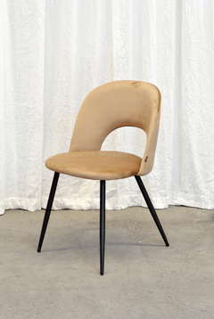 Silla Myra Taupe Pana Base Negra - S-35N/TA-T en internet