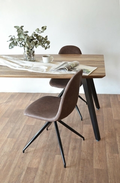Mesa Ashley Natural Base Negra 180 - RT-1830/L - TRIBECA