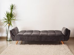 SOFÁ BED OSLO GRIS OSCURO PANA OSLO-U/DG en internet