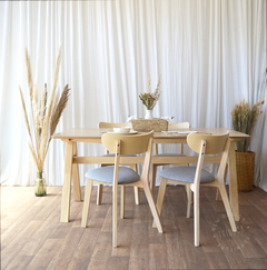 Imagen de MESA ALBA NAT.WHITE 160 X 090 DT6600NW/S