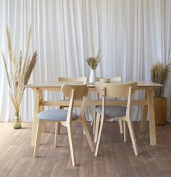 MESA ALBA NAT.WHITE 160 X 090 DT6600NW/S - comprar online