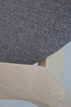 SILLA CLAIRE NW GRIS OSCURO DC7000-1NW/GO - comprar online