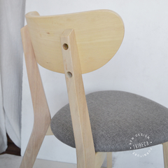 SILLA CLAIRE NW GRIS OSCURO DC7000-1NW/GO