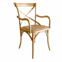 Silla Cross Natural c/Apoyabrazos - K5777A/NT