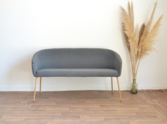 Sofá Runnie Gris Oscuro/Madera2C FSF-01C/GO - TRIBECA