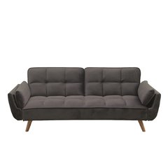 SOFÁ BED OSLO GRIS OSCURO PANA OSLO-U/DG
