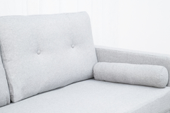 Imagen de SOFA BOYD GRIS CLARO BASE NEGRA BOYD/GC
