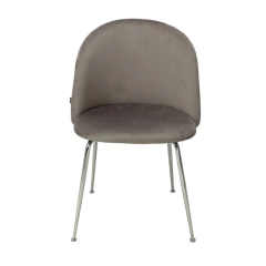 Silla Sybil Gris Claro base Cromo DC608-C/GC en internet