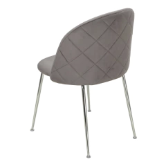 Silla Sybil Gris Oscuro base Cromo DC608-C/GO - tienda online