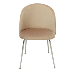 Silla Sybil Taupe Base Cromo DC608-C/TA en internet