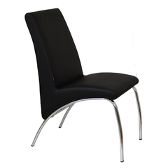 Silla Tilde Ecocuero Negra - B2113/N