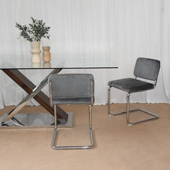 Silla Cesca Pana Gris Oscuro - CSK/GO en internet