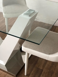 Imagen de Mesa Blomma Blanca - RT-168/MB