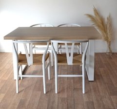 RT- 146/LB Mesa Brooke base blanca de 1,50 - TRIBECA
