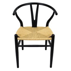 Silla Wishbone black Kraft W001BK en internet