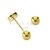 Abridor de Oro 18kt ABRO0004 Aro Bolita Nº4