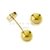 Abridor de Oro 18kt ABRO0006 Aro Bolita Nº6