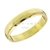 Par de Alianzas de Oro 18kt ALO0018 Media italiana 6 Gramos