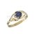 ANO0013 Anillo Oro 18kt con 1 piedra