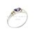Anillo con piedra oval chica Plata y Oro en internet