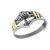 Anillo calado princesa con arbol de la vida Plata y Oro