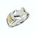 Anillo luna estrella Plata y Oro