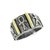 Anillo egipcio Plata y Oro