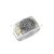 Anillo sello rectangular medalla cruz San Benito Plata y Oro