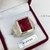 Sello Hombre Rectangular con piedra Cubic y Corona Encamisado en internet