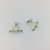 AROS ABANICO PLATA 925 BOLITAS RALLADAS - comprar online
