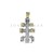 Cruz de caravacca con apliques mediana - comprar online