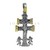 Cruz de caravacca con apliques grande - comprar online