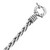 Pulsera Espiga Plata y Oro Maciza 6mm en internet