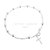 PULSERA DENARIO PLATA 925 BOLITAS 3MM
