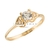 Anillo Solitario Oro 18k - ANO0106