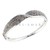 Pulsera de Plata 925 PUPL4013 Esclava Inflada Trenzada Puntitos