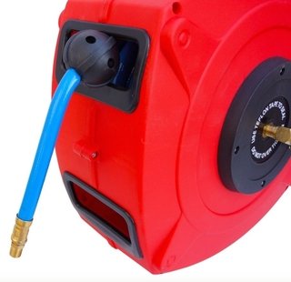ENROLLADOR MANGUERA DE AIRE 20 METROS 3/8¨ AUTORETRACTIL - comprar online