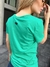 Remera Flowers Verde - tienda online