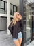 Camisa Clara Negro